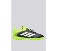 adidas Copa Pure III Club Turf Football Boots Kids, Botas de fútbol Unisex niños, Core Black/Cloud White/Lucid Lemon, 35 EU