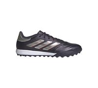 adidas Copa Pure 2.0 League Turf Zapatillas Unisex Adulto, Aurora Black Platinum Metallic Turbo, 40 2/3 EU