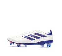 adidas Copa Pure 2 Elite SG - Zapatillas de fútbol, color blanco y azul, blanco, 43 1/3 EU