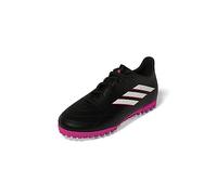 Adidas Copa Pure.4 Turf Boots, Botas de fútbol, Core Black/Zero Met/Team Shock Pink 2, 35 EU