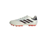 adidas Copa Pure II League Artificial Grass Boots, Botas de fútbol Unisex Adulto, Ivory/Core Black/Solar Red, 42 2/3 EU