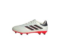 adidas Copa Pure II League Firm Ground Boots, Botas de fútbol Unisex Adulto, Ivory/Core Black/Solar Red, 45 1/3 EU