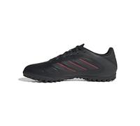 adidas Copa Pure III Club Turf Football Boots, Botas de fútbol Unisex Adulto, Core Black/Carbon/Lucid Red, 42 2/3 EU