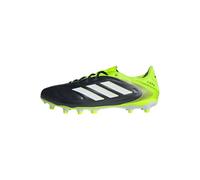 adidas Copa Pure III League Firm Multi Ground Football Boots, Botas de fútbol Unisex Adulto, Core Black/Cloud White/Lucid Lemon, 40 2/3 EU