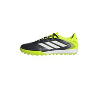 adidas Copa Pure III League Turf Football Boots, Botas de fútbol Unisex Adulto, Core Black/Cloud White/Lucid Lemon, 47 1/3 EU