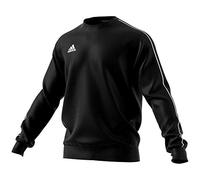 Adidas CORE18 SW TOP Y Sweatshirt, Unisex niños, Black/ White, 910Y