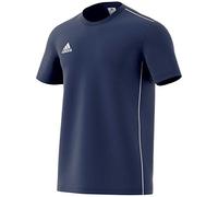 adidas CORE18 tee Camiseta de Manga Corta, Hombre, Azul (Dark Blue/White), S