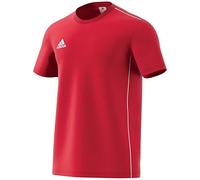 adidas CORE18 tee Camiseta de Manga Corta, Hombre, Rojo (Red/White), M