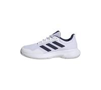 adidas Court Spec 2 Tennis Shoes, Zapatillas de Tenis Unisex Adulto, Cloud White Dark Blue Cloud White, 44 2/3 EU