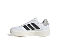 adidas Courtblock Shoes, Zapatos Mujer, FTWR White Core Black Grey Two, 38 2/3 EU