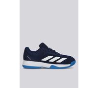 adidas Unisex niños Courtflash Kids Tennis Shoes, Dark Blue/FTWR White/Bright Blue, 38 EU