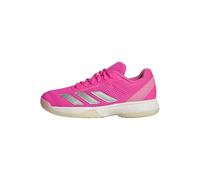 adidas Courtflash Tennis Shoes Kids, Zapatillas de Tenis Unisex niños, Lucid Pink Silver Met Bliss Pink, 37.5 EU