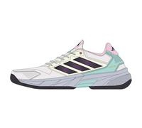 CourtJam Control 3 Zapatilla Tierra Batida Hombres , color:blanco , talla:45 1/3 adidas