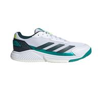 adidas Courtquick Mens Padel Shoes, Zapatos Hombre, Cloud White/Cloud White/Aurora Ivy, 40 EU