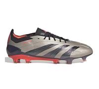 Adidas Crampons Predator Elite para suelo firme, Platino Metálico Aurora Negro, 44 2/3 EU