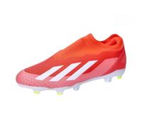 adidas Crazyfast League LL FG Energy Citrus - Zapatillas de fútbol con CAM X, Color Rojo, Blanco y Amarillo, 45 1/3, Rojo y Blanco Amarillo, 45 1/3 EU