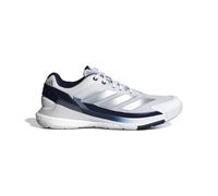 adidas Crazyquick Boost Padel Shoes Ftwr White/Silver Met./Dark Blue Zapatillas de pádel para hombre EUR 41 1/3
