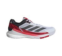 Adidas Hombre Crazyquick Boost Padel Shoes, Cloud White/Core Black/Lucid Red, 38 EU