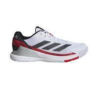 Adidas Crazyquick Ls Zapatilla De Pádel Hombres - Blanco, Negro 36