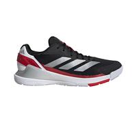 Adidas Crazyquick Ls Zapatilla De Pádel Hombres - Negro, Plateado 38 2/3