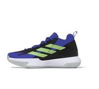 adidas Cross Em Up Select Mid Trainers Kids, Zapatillas, Core Black/Lucid Blue/Screaming Green, 24 EU
