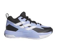 adidas Cross Em Up Select Mid Trainers Kids, Zapatillas de Baloncesto, Blue Spark/Core Black/Cloud White, 30.5 EU