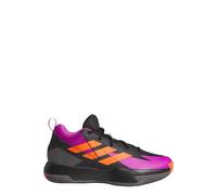adidas - Cross Em Up Select Mid Trainers Kids, Zapatillas Medias Que no Son de fútbol, Core Black/Purple Burst/Impact Orange,