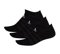 Adidas Cush Low 3PP Socks, Unisex Adulto, Black/Black/Black, S