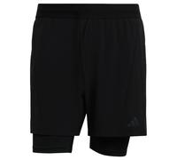 adidas D4T Workout 2in1 Shorts Black Shorts de hombre M