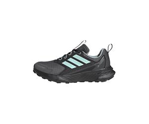 adidas Damen Terrex Tracefinder 2 Climaproof Trail Running Shoes, Carbon/Semi Flash Aqua/Grey Six, 42 2/3 EU