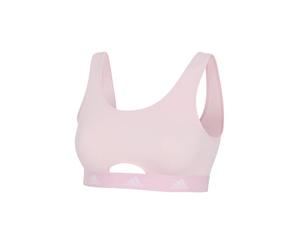 adidas Damen Unterwäsche Bustier BH-Scoop Bralette-Sport Active Comfort Cotton Sujetador, Pink_4a1h77, S Mujeres