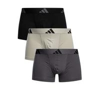 Adidas de los hombres Pack de 3 calzoncillos de algodón Active Flex, Negro
