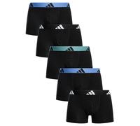 Adidas de los hombres Pack de 5 calzoncillos de algodón Active Flex, Negro