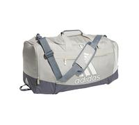 adidas Defender 4 - Bolsa de Lona Mediana Unisex, Talla única, Gris Masilla/Blanco Roto/Gris ónix, Medium (66L), Defender 4.0 - Bolsa de Deporte Unisex para Hombre y Mujer