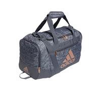 adidas Defender 4 - Bolsa de lona pequeña unisex, Jersey Onix Grey/Rose Gold/Onix Grey, Small (38L)