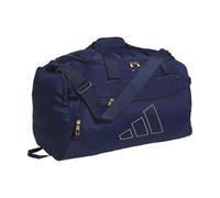 Adidas Defender 5 - Bolsa de Lona Grande (100 L), Azul Oscuro/Oro Rosa, Talla única, Defender 5 - Bolsa de Lona Grande (100 l)
