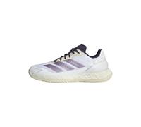 adidas Defiant Speed 2 Tennis Shoes, Zapatillas de Tenis Mujer, Cloud White/Powder Plum/Aurora Plum, 43 1/3 EU