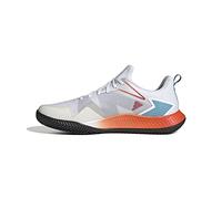 Adidas Defiant Speed M Clay, Zapatos de Tenis Hombre, Ftwwht/Ftwwht/Prered, 45 1/3 EU