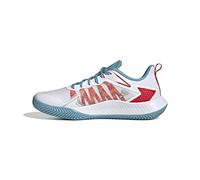 adidas Defiant Speed W Clay - Tenis Deportivos para Mujer, FTWR White Preloved Blue Better Scarlet, 36 EU
