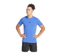 adidas Designed for Training Workout - Camiseta de Manga Corta para Hombre, Semillas Lucid Blue, S