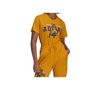 Adidas Disney Bambi amarillo algodón mujer camiseta XXS