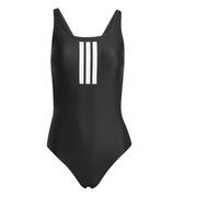 Bañador de natación adidas 3 bandas mid suit mujer negro/blanco 36