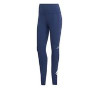 adidas Donna ADI365 Climacool 3 Stripes Running Full Length Leggings, tech indigo, L
