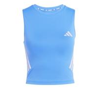 adidas Donna ADI365 Running Climacool Iconic Crop Tank, Ray Blue, XS