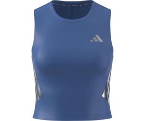 adidas Donna ADI365 Running Climacool Iconic Crop Tank, Ray Blue, XS