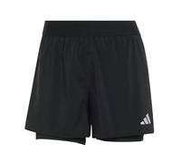 adidas Donna adi365 Running Essentials 2in1 Shorts, Black, XS
