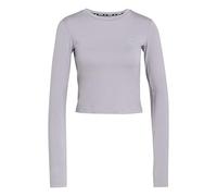 adidas Donna adi365 Running Essentials Long Sleeve, Medium Grey Heather, XL