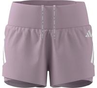 adidas Donna ADI365 Running Formotion Iconic 2in1 Shorts, Clear Pink, L