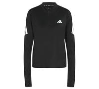 adidas Donna ADI365 Running Iconic Half Zip, Black, L