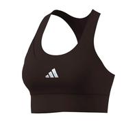 adidas Donna adi365 Running Pocket Medium Support Bra, Aurora Coffee, XL